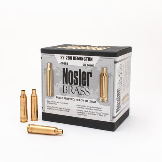 NOS BRASS 22-250 50/2  - Reloading